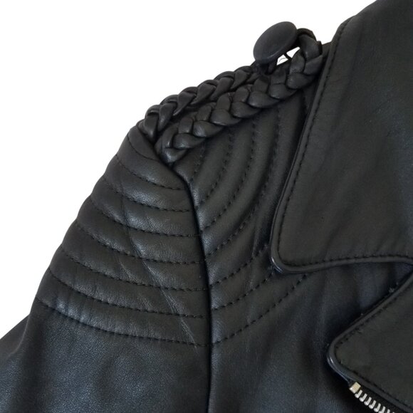 Hein Gericke HARLEY DAVIDSON Moto Jacket Vtg 80s Women's Lined Slim Cut Leather - Picture 10 of 16